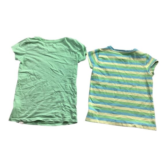Girls Lot Of 2 Gap & P.S From Aeropostale Short Sleeve T-Shirts Size 6-7 - Picture 2 of 14